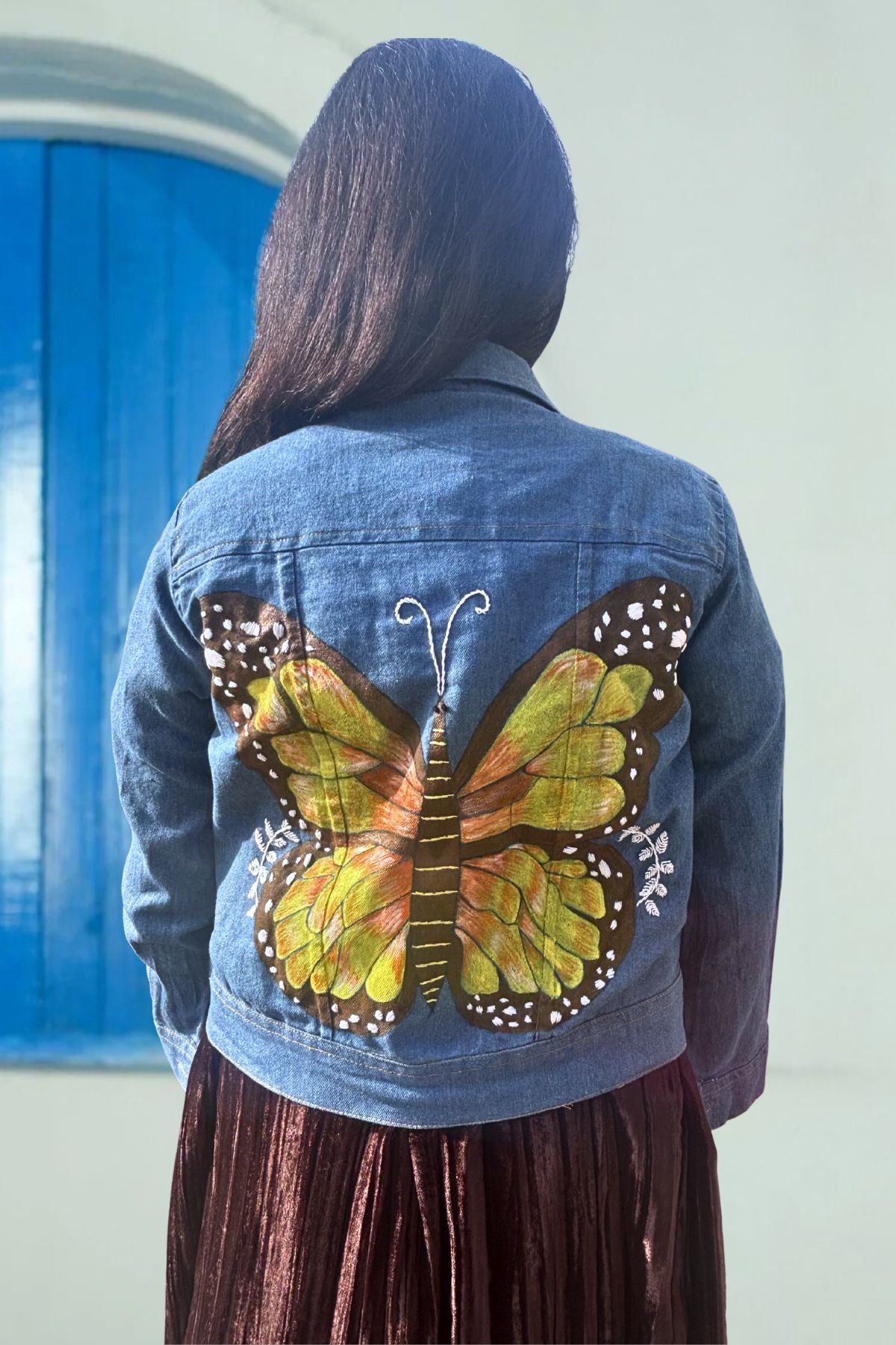 Butterfly Denim Jacket
