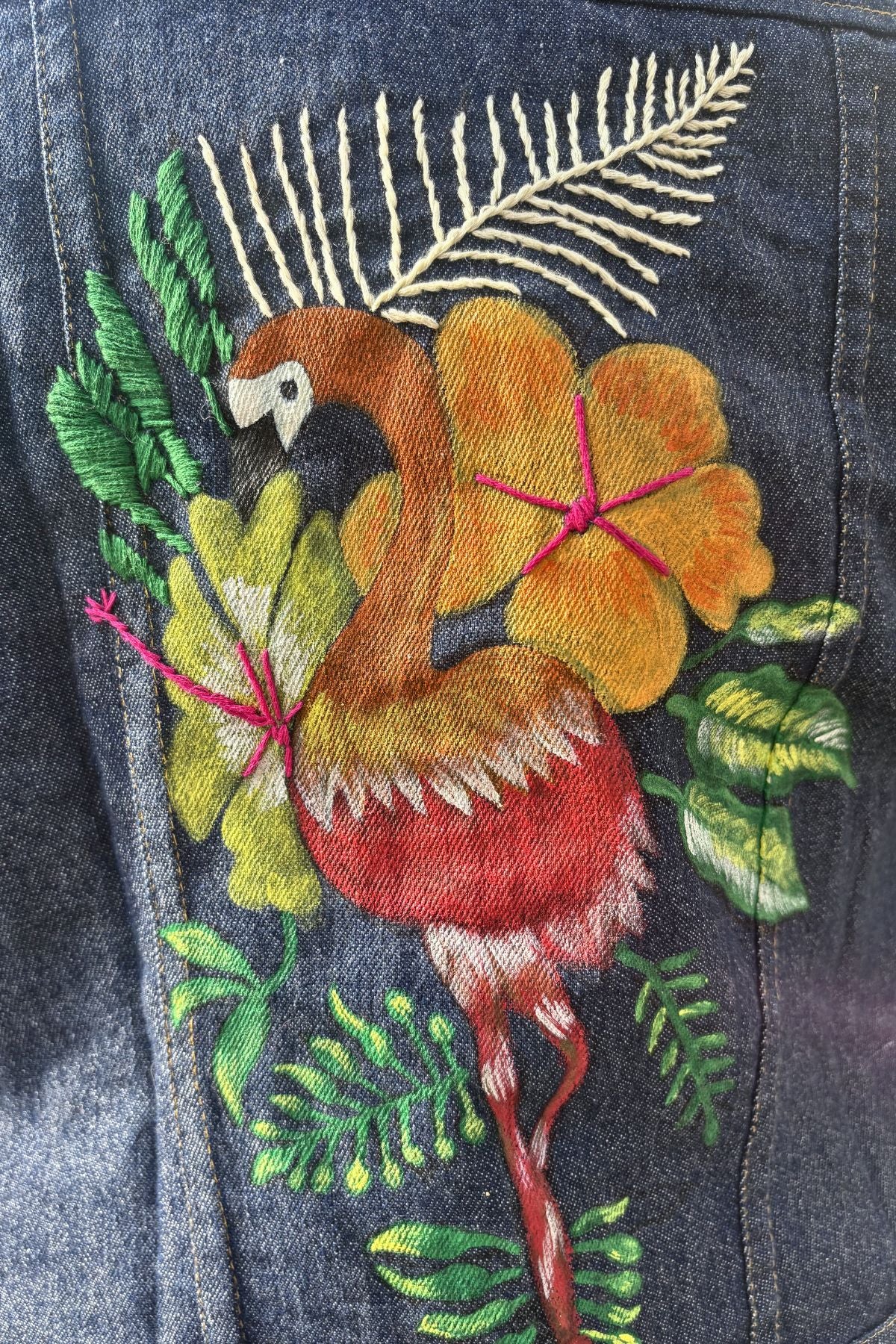 Flamingo Denim Jacket