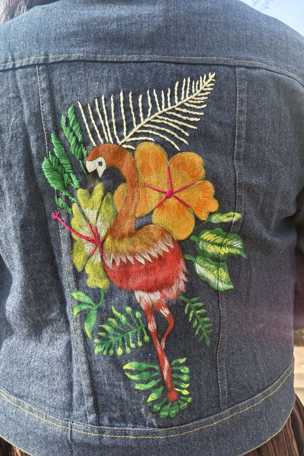 Flamingo Denim Jacket