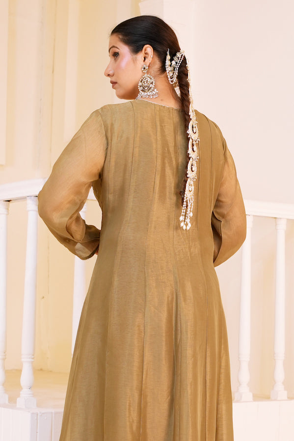 Noor-e-Zaitoon Anarkali Set
