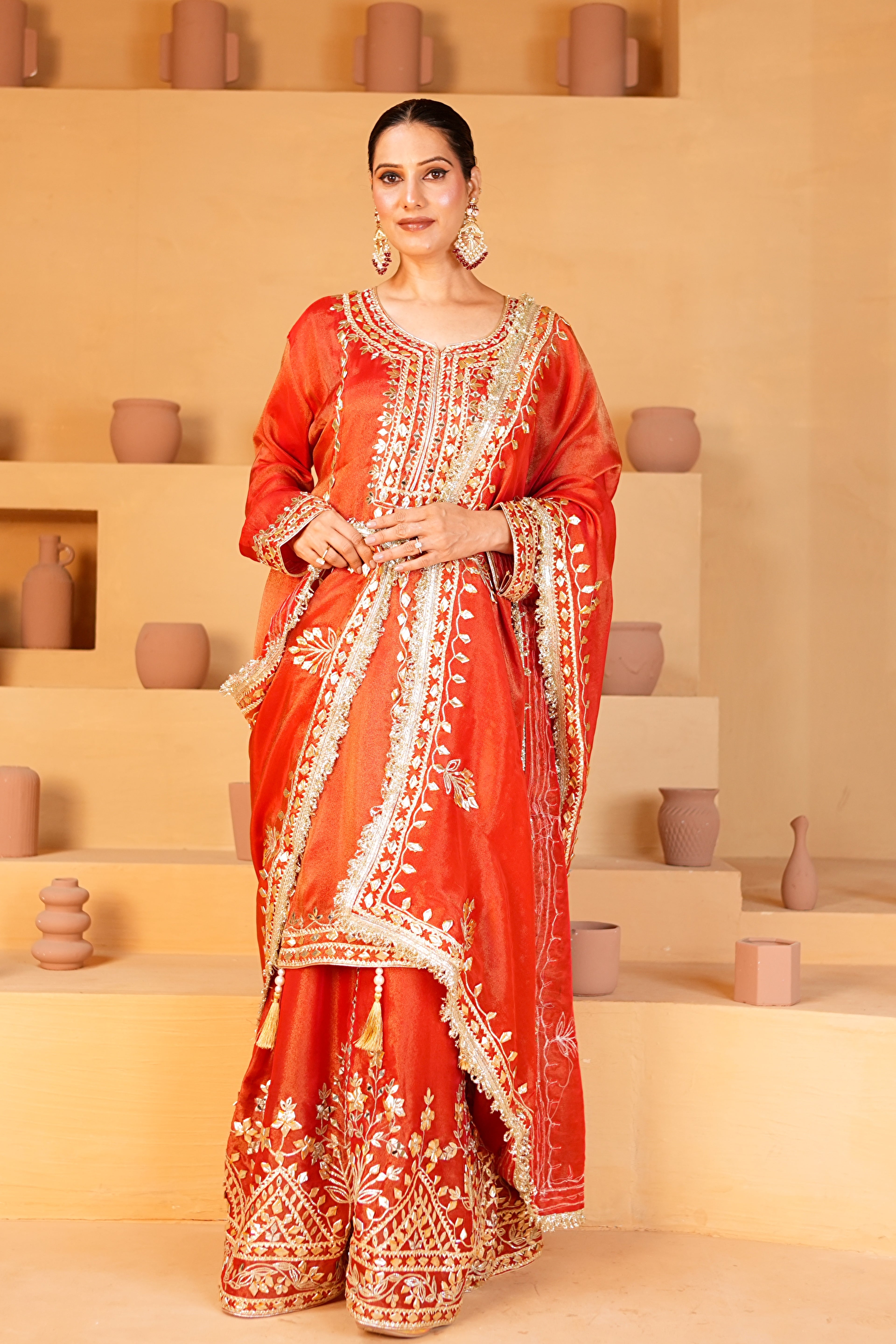 Rudra Rani Sharara Set