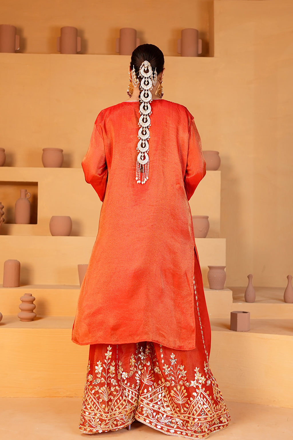 Rudra Rani Sharara Set