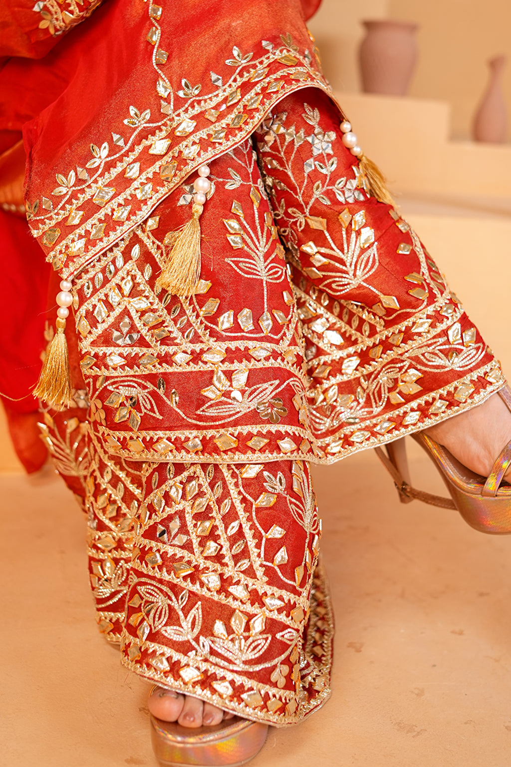 Rudra Rani Sharara Set