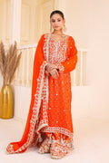 Kesariya Noor Sharara Set