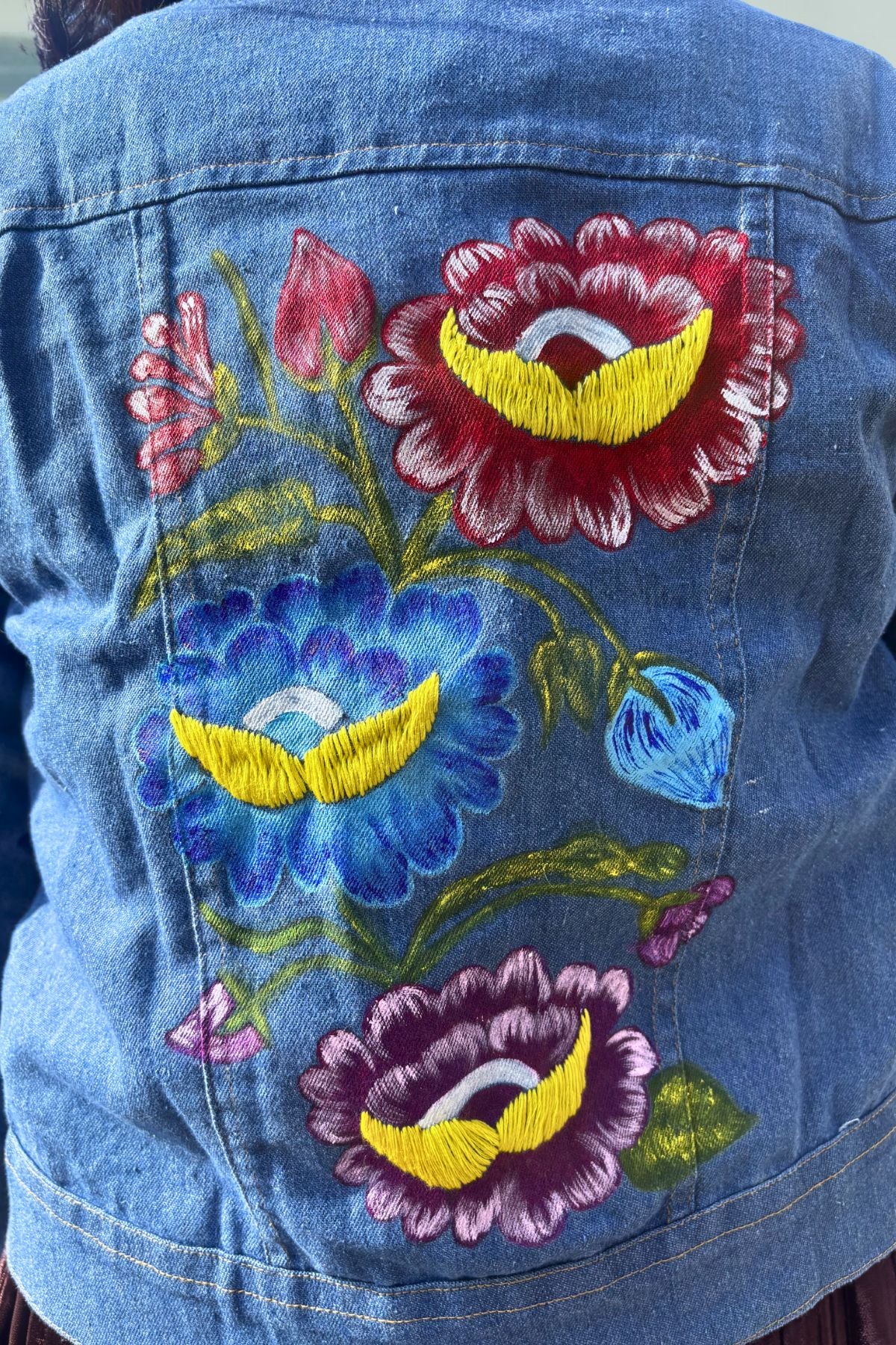 Wildflower Denim Jacket