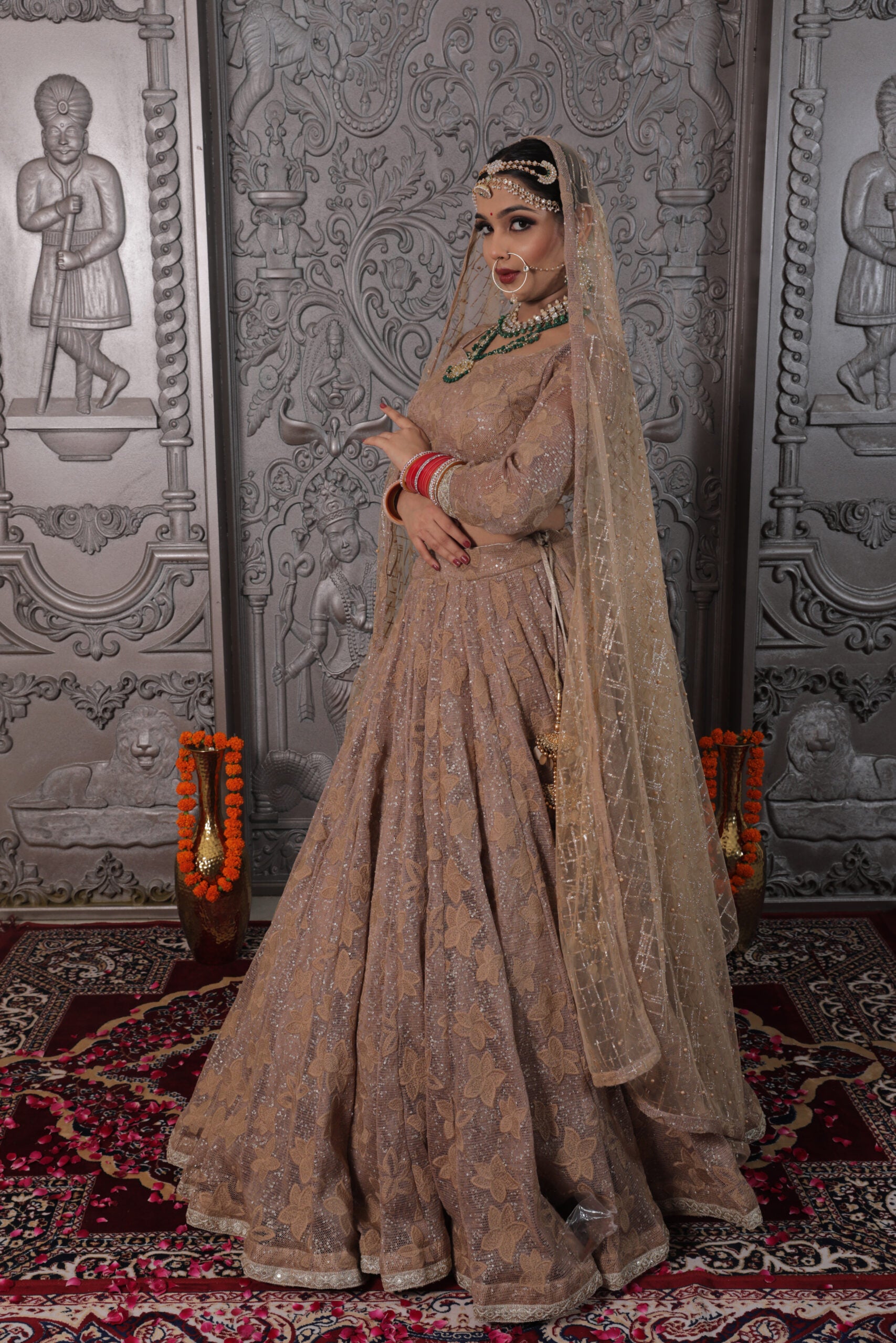Ethereal Bronze Lehenga