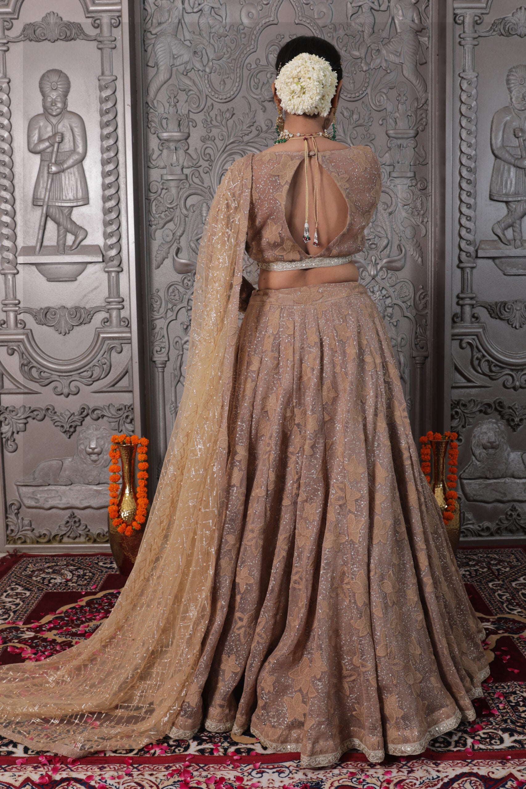 Ethereal Bronze Lehenga
