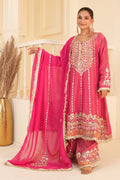 Noor-E-Gulaabi Sharara Set