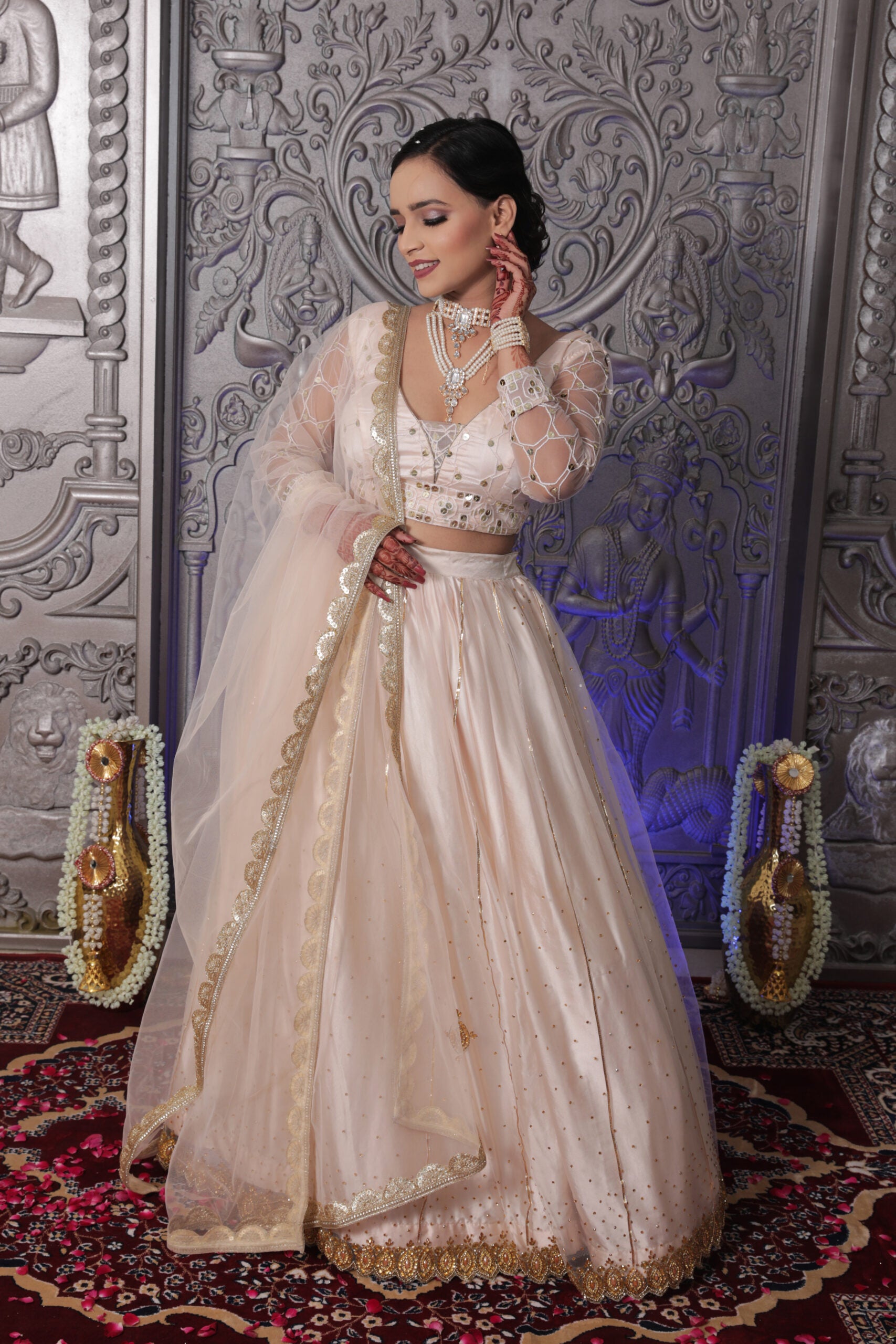 Blush Pink Radiance Lehenga