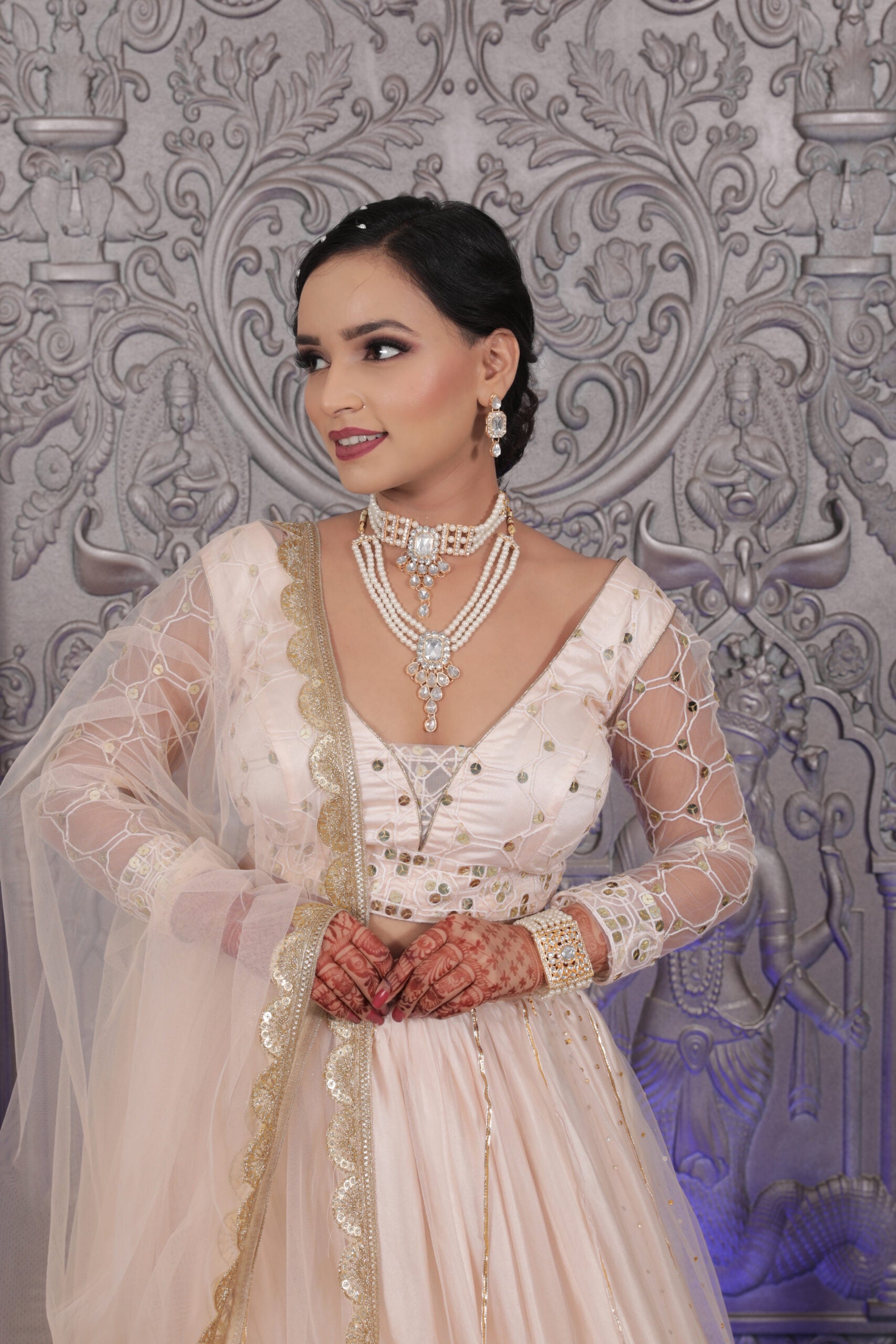 Blush Pink Radiance Lehenga