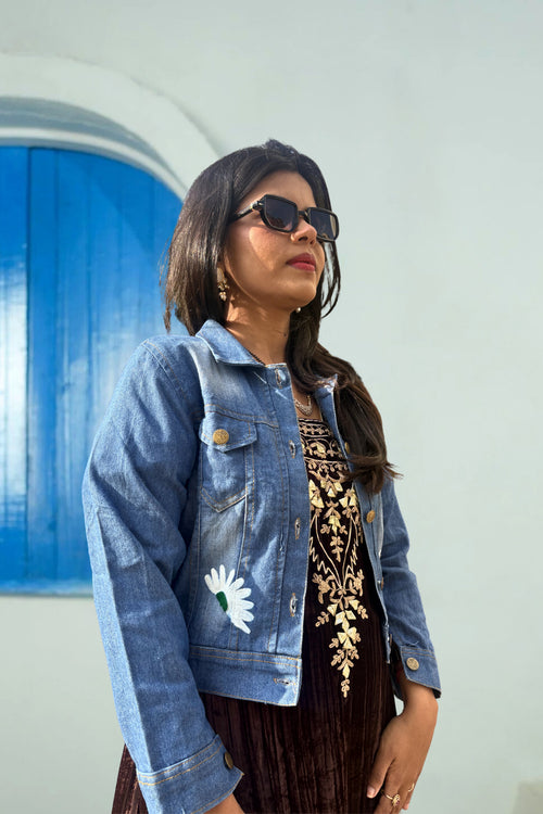 Blue Spring Denim Jacket