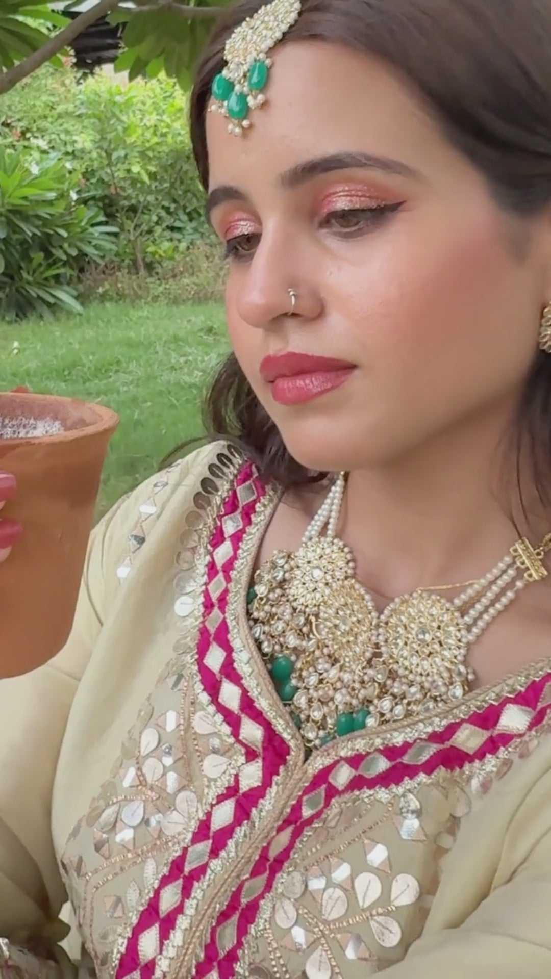 Gulzaar-e-Ishq Choga Set